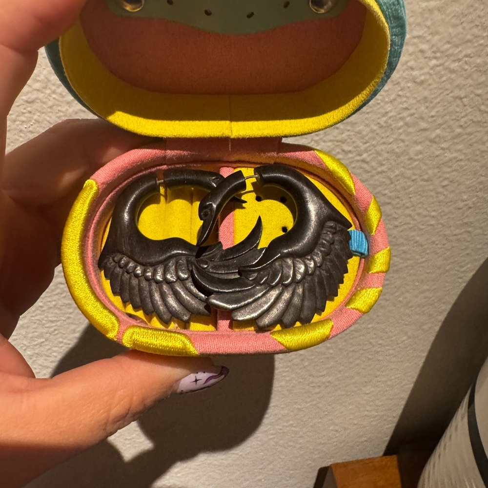 Black Swan Earrings